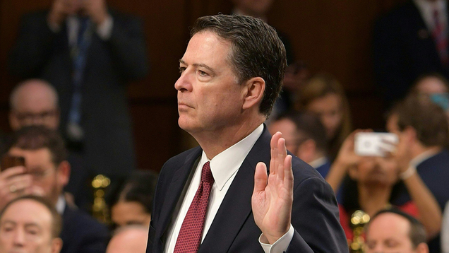 Illustration for article titled Step Right Up And Feast Your Eyes On The Unfathomable Comey, The Man Who Is Both Good And Bad! The Beautiful Monster Who Makes Resistersâ Minds Spin! Betrayer Of Hillary! Enemy Of Trump! Behold This Freak Of Nature!